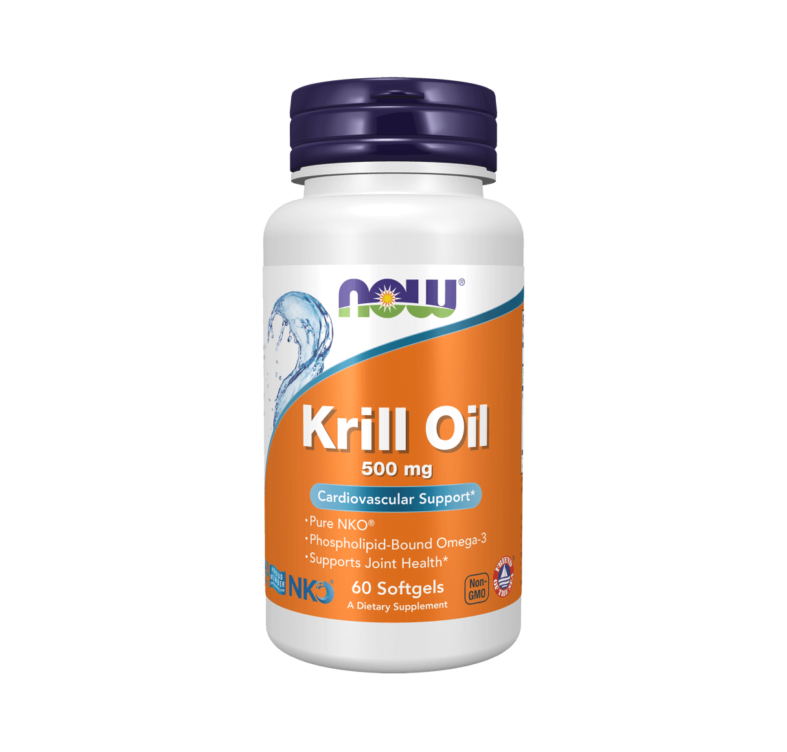 Krila eļļa NKO® (Omega-3) sirds veselībai - augsta biopieejamība (60 kapsulas)