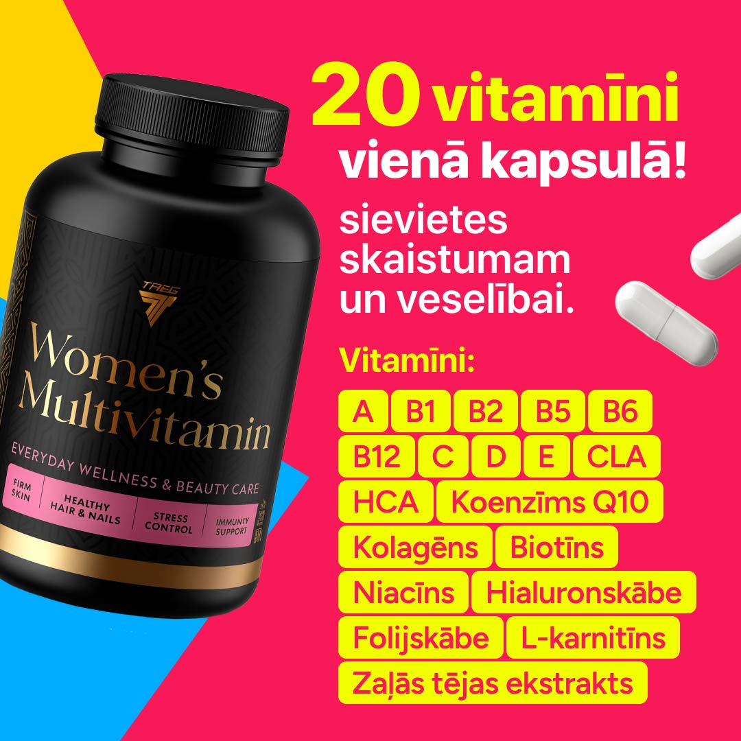 Multivitamīni sievietēm (90 kapsulas) TBL