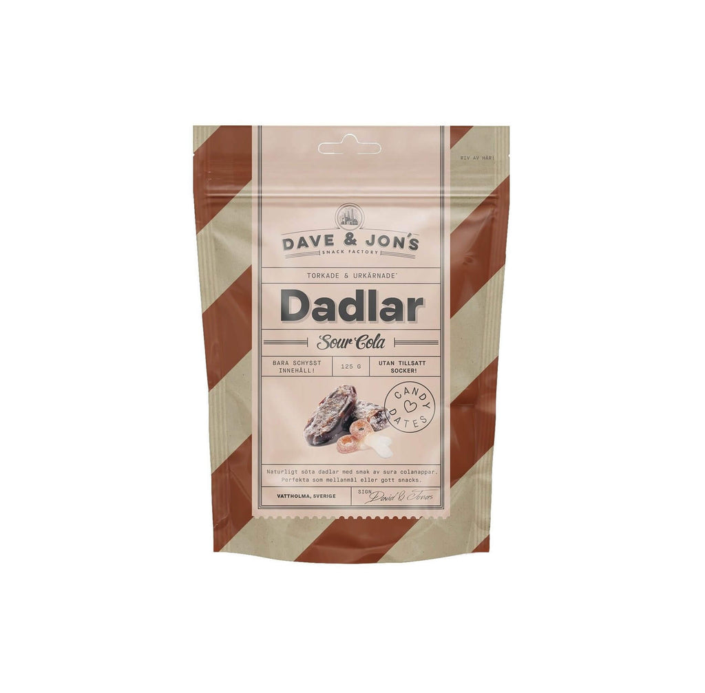 Dateles ar garšu no Dave & Jon's bez pievienota cukura (125g)