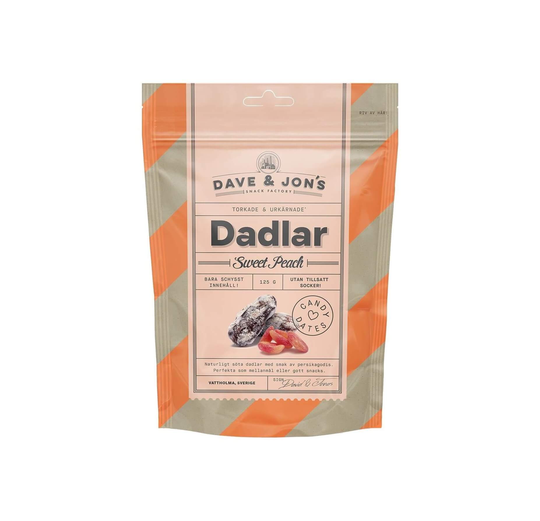 Dateles ar garšu no Dave & Jon's bez pievienota cukura (125g)