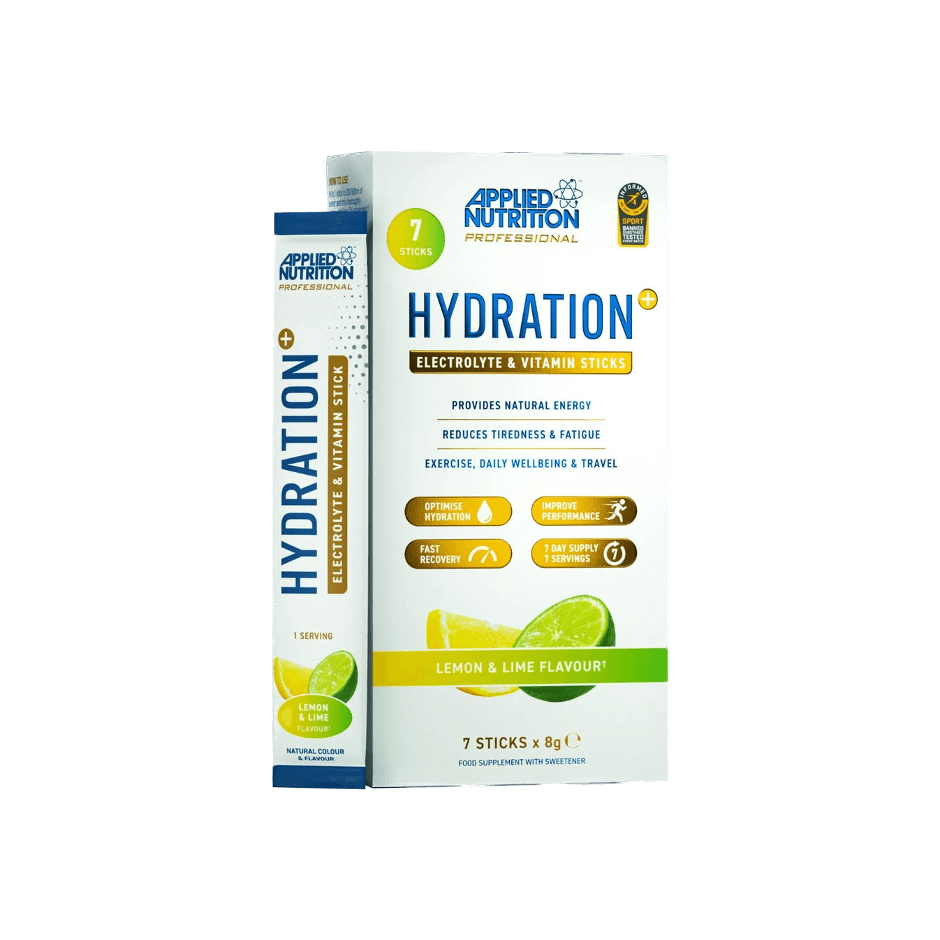 Elektrolītu un vitamīnu pulveris iepakojums 7x8g