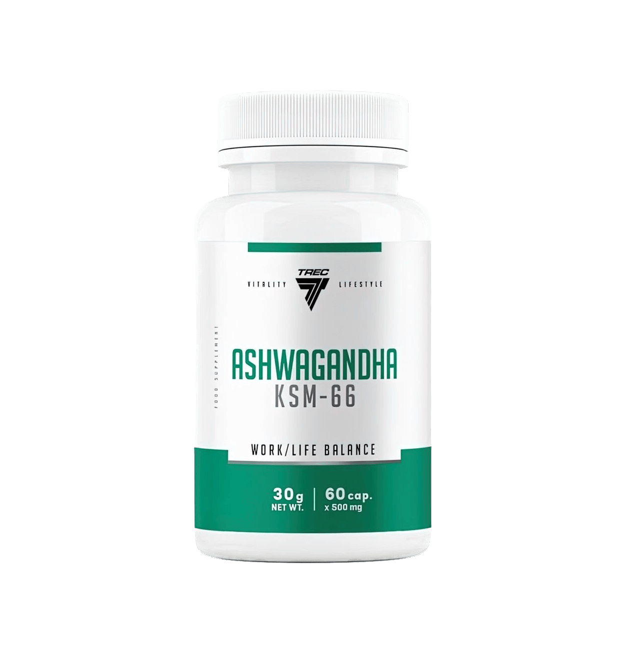 Ašvaganda KSM-66 augstvērtīgs ekstrakts stresa un enerģijas līdzsvaram
