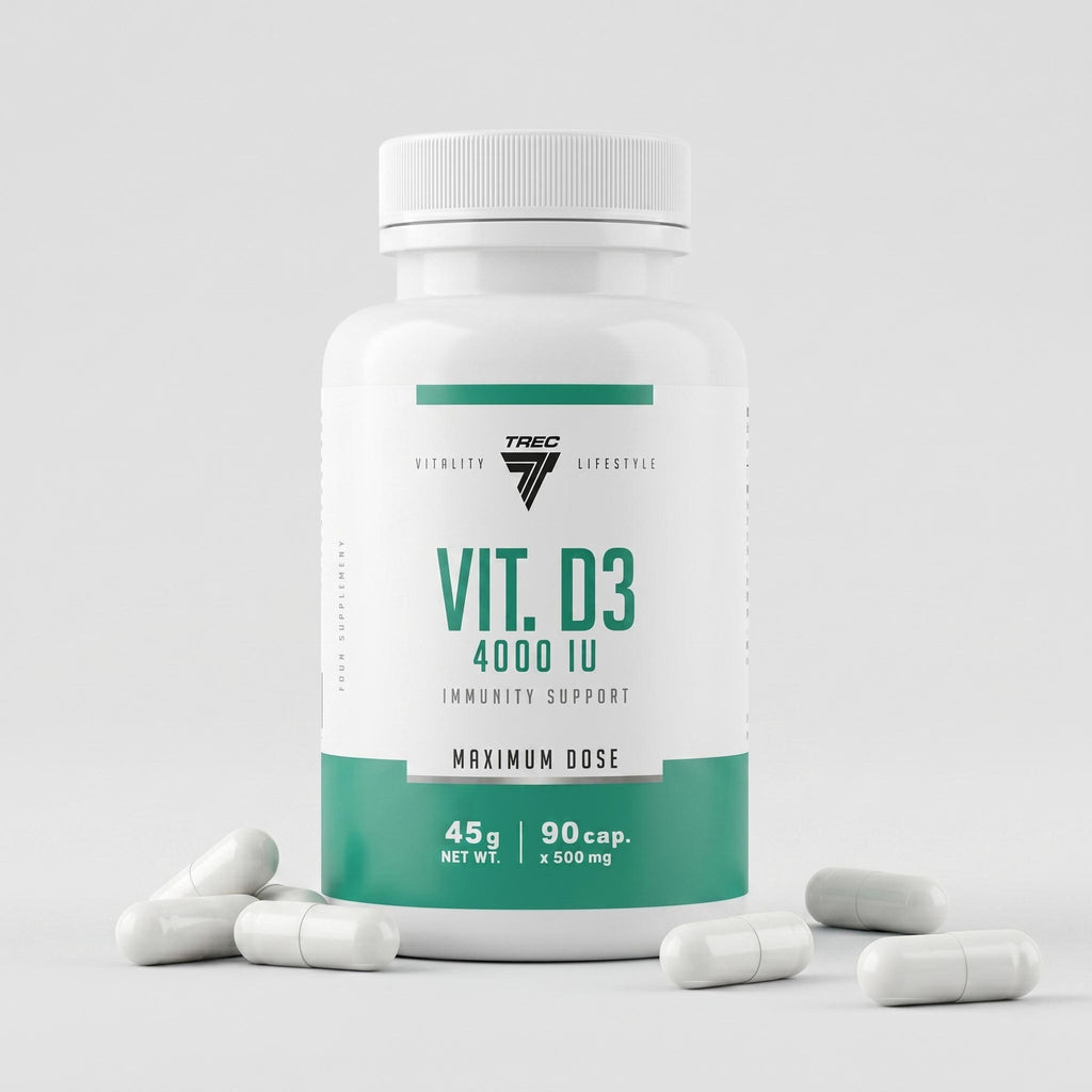D3 vitamīns 4000 IU (90 kapsulas) Trec Nutrition