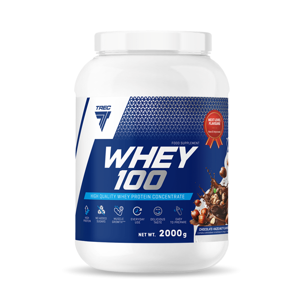 Proteīna pulveris WHEY 100 (2000g) TREC Core