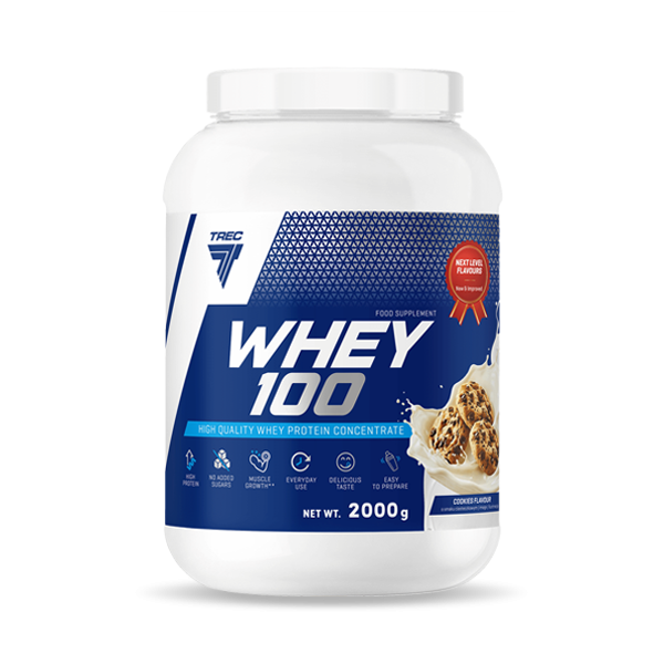 Proteīna pulveris WHEY 100 (2000g) TREC Core