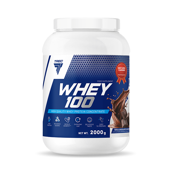 Proteīna pulveris WHEY 100 (2000g) TREC Core