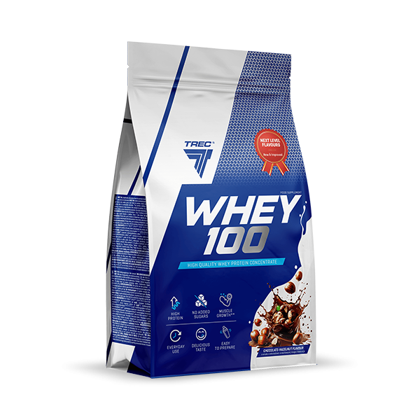 Proteīna pulveris WHEY Jaunā formula (700g vai 900g) TREC