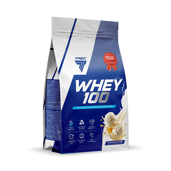 Proteīna pulveris WHEY Jaunā formula (700g vai 900g) TREC