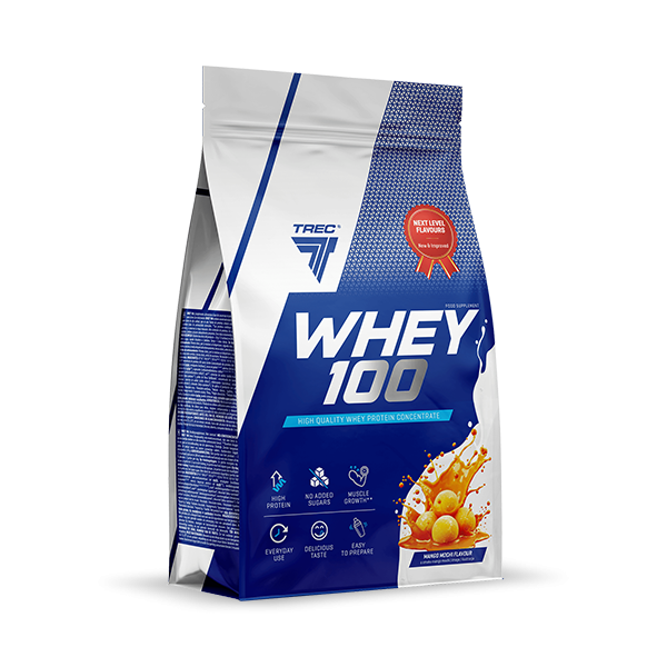 Proteīna pulveris WHEY Jaunā formula (700g vai 900g) TREC