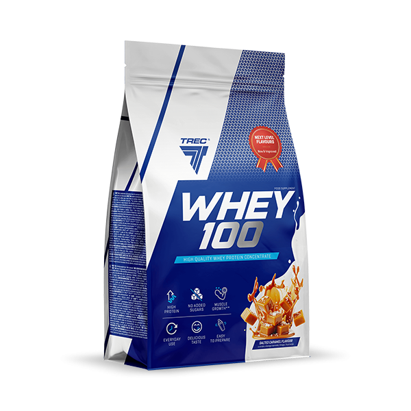 Proteīna pulveris WHEY Jaunā formula (700g vai 900g) TREC
