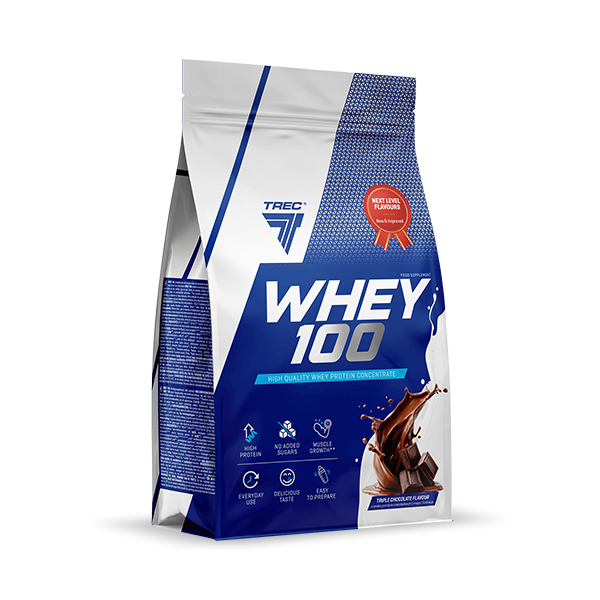 Proteīna pulveris WHEY Jaunā formula (700g vai 900g) TREC