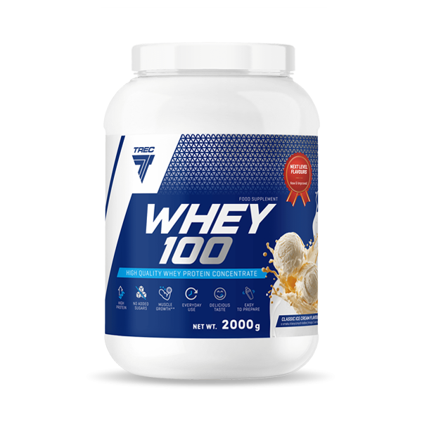 Proteīna pulveris WHEY 100 (2000g) TREC Core