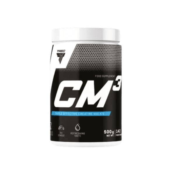 Kreatīna malāta pulveris CM3 (500g) TREC Core