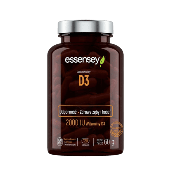 D3 vitamīns 2000 IU (120 kap.) ESSENSEY