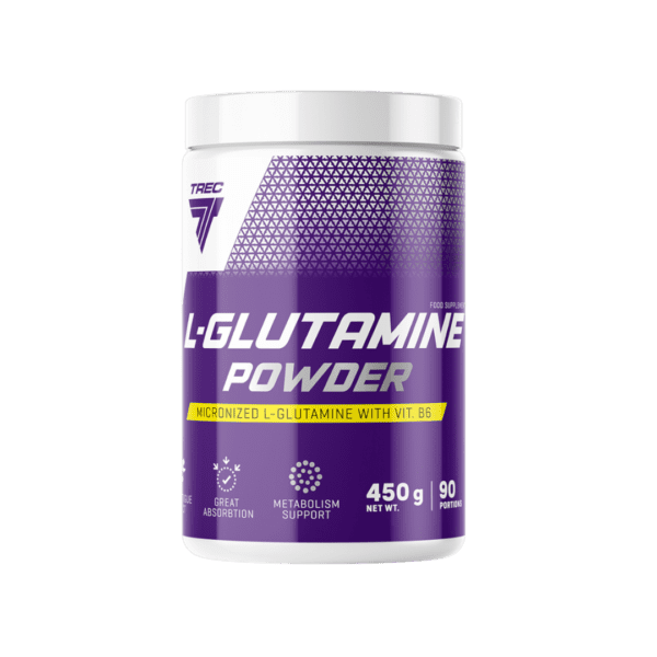L-glutamīna pulveris ar B6 slodzei un reģenerācijai (450g) TREC Core