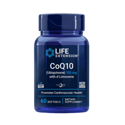 Ātri uzsūcošs koenzīms Q10 ar D-limonēnu - Life Extension