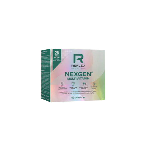 Nexgen multivitamīni (60 kapsulas) Reflex Nutrition
