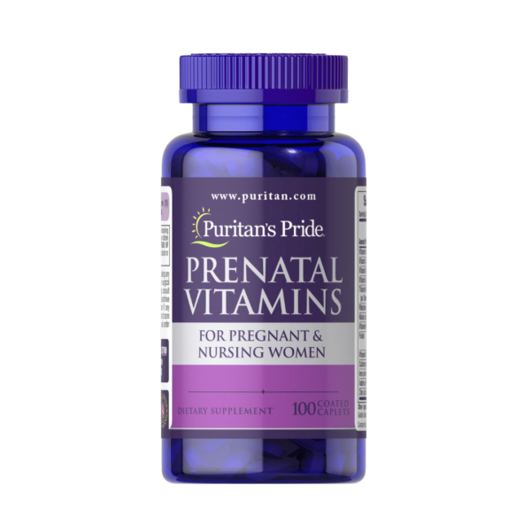 Pirmsdzemdību Vitamīni (100 kapsulas) Puritan's Pride